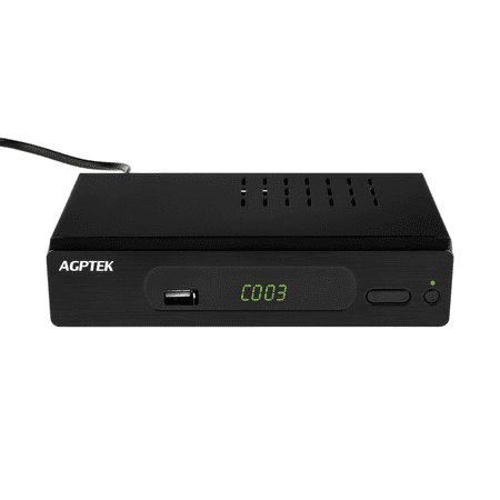 AGPTEK ATSC Digital HDTV Converter Box Supports MPEG4 H.264, Media Player, PVR Ready,