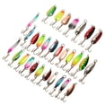 thumbnail image 3 of Juego de señuelos de pesca Lixada 31 PCS Spinner Cuchara de cebo duro, 3 of 7