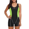 thumbnail image 4 of Yeahdor Womens One-piece Swimsuit Open Back Athletic Swimming Jumpsuit for Surfing Bathing Pool Beach, 4 of 5