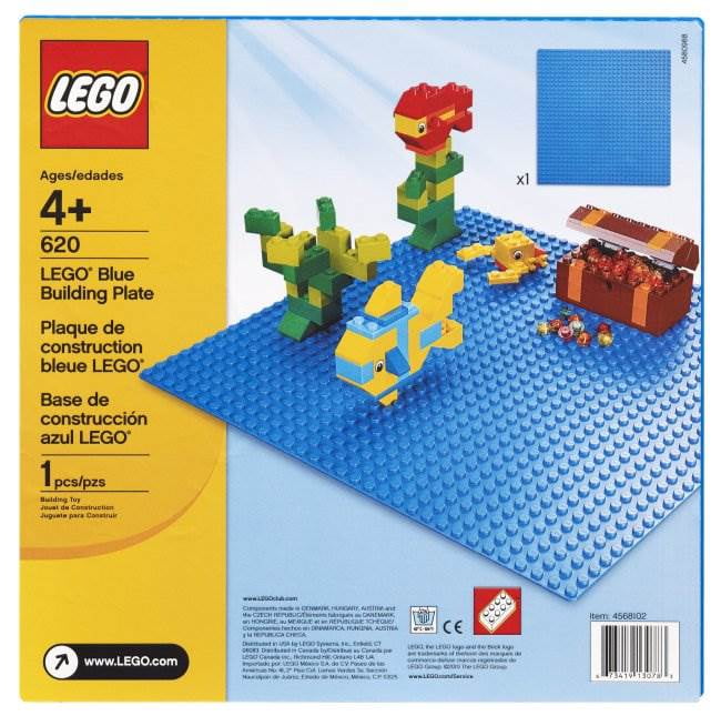 LEGO 16x16 White Base Plate 16 x 16 Stud Base Board White Flat Tile Friends Snow 