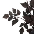 thumbnail image 4 of My Texas House Halloween Faux Leaves Stem, Plum, 30", 4 of 5