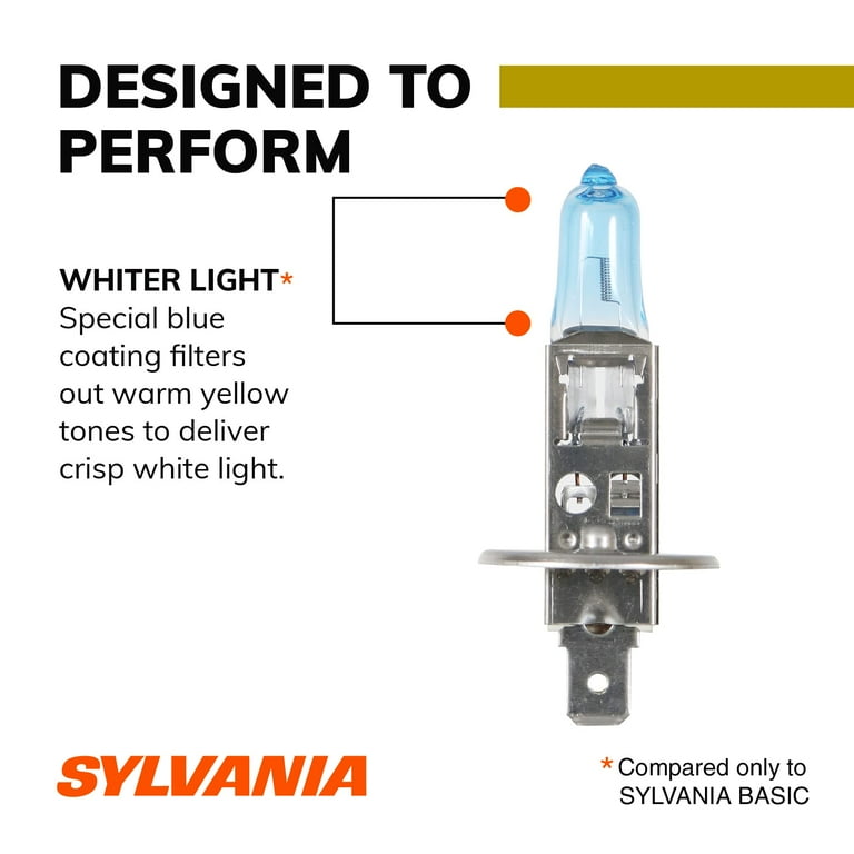 SYLVANIA - H1 SilverStar zXe GOLD High Performance Halogen
