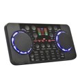 thumbnail image 2 of Tarjeta de sonido SUSUchens V300 con reducción de ruido profesional, 10 efectos de sonido, control de voz, compatible con Bluetooth para teléfono móvil, color negro, 2 of 8