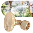 thumbnail image 3 of Adjustable 8 Hole Brass Sprayer Nozzle M14 Atomizing Spray Fitting Hose Fitting Garden Sprinkler Nozzle Spray Misting Nozzle, 3 of 4