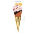 thumbnail image 2 of Simulation Ice Cream Cone Fake Model for Decor Durable PVC Material, 2 of 5