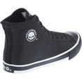 thumbnail image 4 of HARLEY-DAVIDSON FOOTWEAR Zapatilla deportiva informal de cuero Baxter para hombre, color negro y blanco 9, 4 of 5
