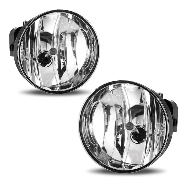 Luces antiniebla para GMC Envoy 2002-2009 OEM Lámparas antiniebla de repuesto 2 piezas con lente transparente AUTOWIKI
