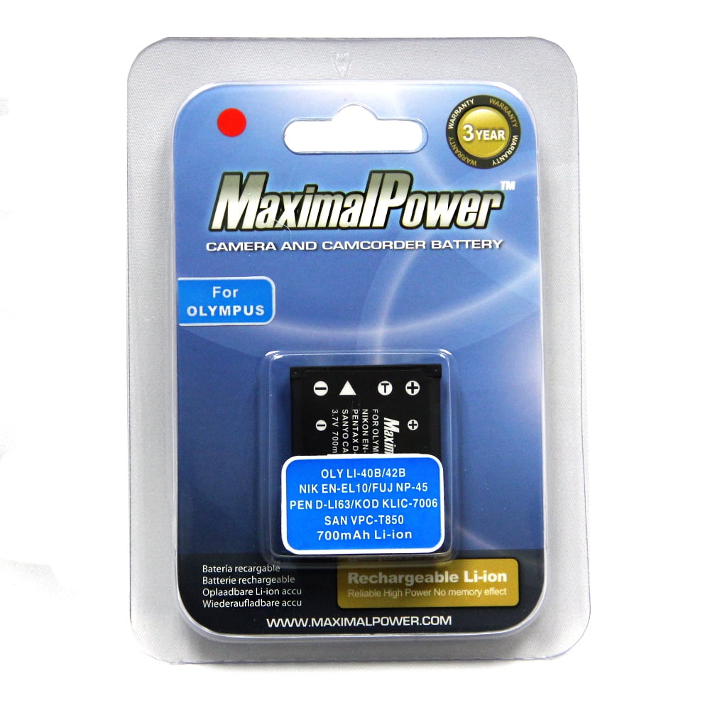 BATERIA 700mAh PARA OLYMPUS LI-40B 42B LI40B LI42B LI40 LI42
