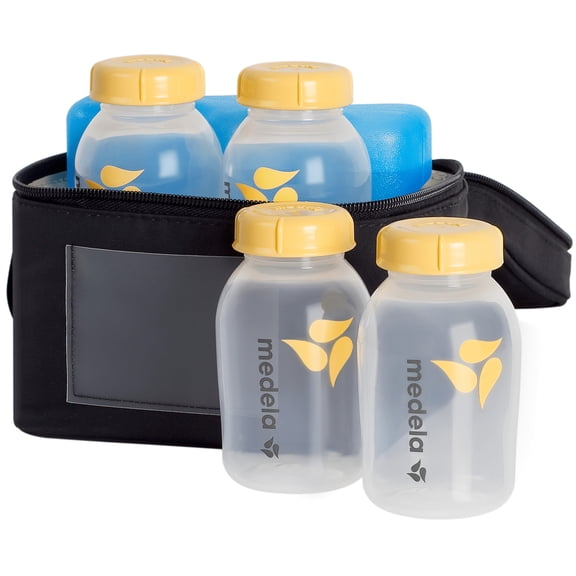 Medela Breast Milk Cooler Bag Set, 10 piece set