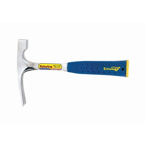 Mango de acero Hammer Estwing Bricklayer de 20 oz con cara lisa