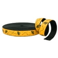 thumbnail image 4 of Country Brook Design - Busy Bee Ribbon on Black Nylon Webbing (1 Inch, 10 Yards), 4 of 4