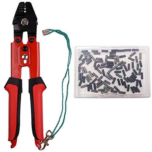 Fishing Wire Rope Crimping Tool With 100pcs Double Kuwait