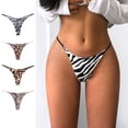 thumbnail image 4 of Tanga de fitness sin costuras, camiseta sexy, lencería de bikini de color sólido y multicolor, 4 of 6