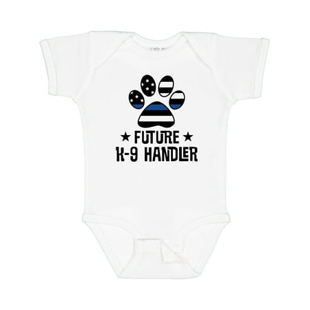 

Inktastic Police Law Enforcement Future K-9 Handler Gift Baby Boy or Baby Girl Bodysuit