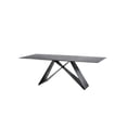 thumbnail image 1 of Mesa de Comedor LÉVAN Stone Negra 180 cm | Mesa Rectangular Moderna Tipo Piedra para Comedor Terzetto, 1 of 3