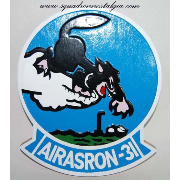 VS-31 Topcats AIRASRON-31 Plaque