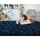 thumbnail image 5 of Alfombra Softlife para dormitorio, 160 x 230 cm, color azul marino, Shaggy, 5 of 7