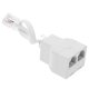 thumbnail image 2 of Phone Line Splitter Phone Jack Splitter Line Splitter Telephone Splitter, 2 of 4