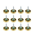 thumbnail image 3 of Uxcell Mirror Screws Decorative Cap Fasteners Cover Nails Electroplated Bright Golden 0.87" 12 Pcs, 3 of 7