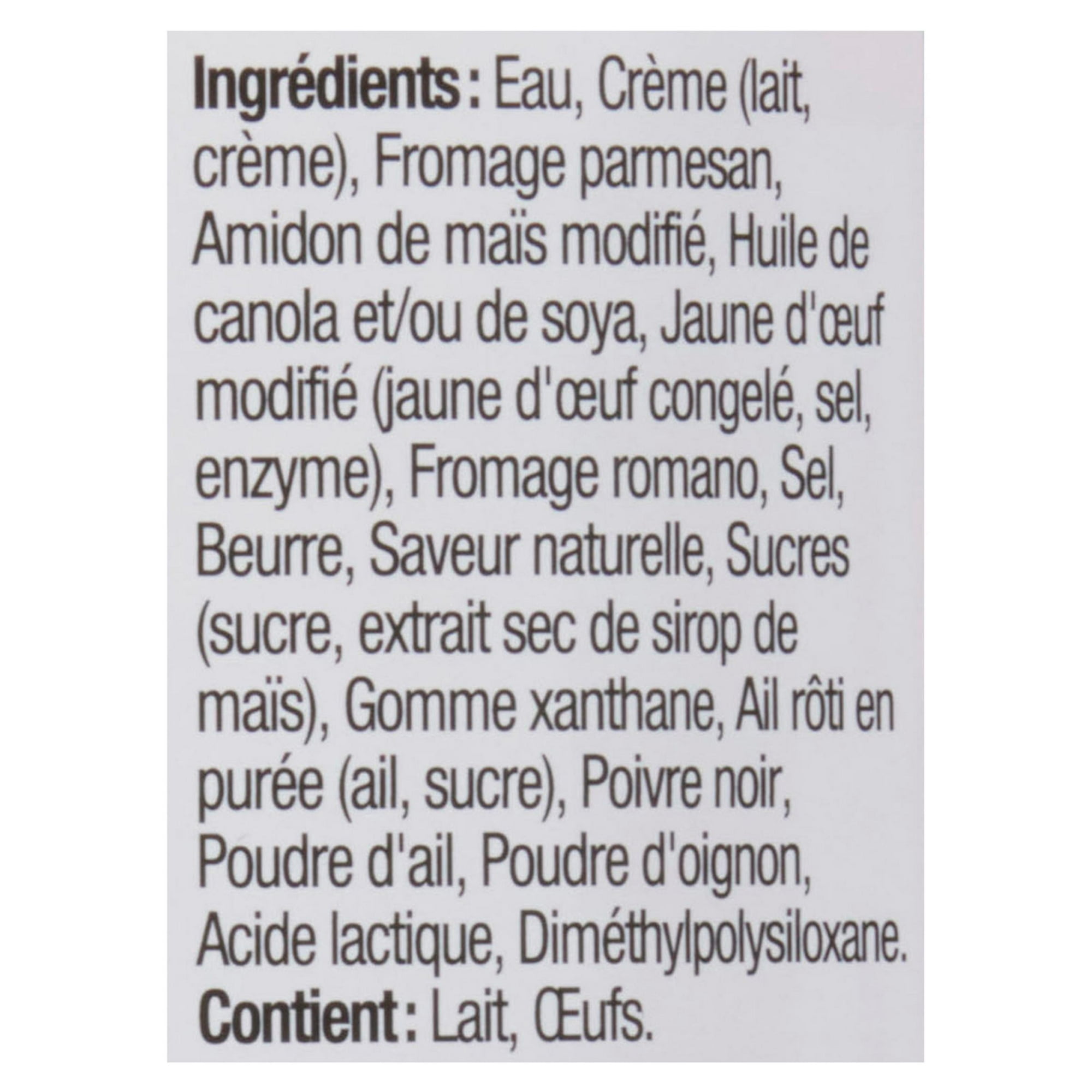 Mike's sauce Alfredo