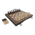 thumbnail image 4 of 2-in-1 Solid Wood Magnetic Chess Checkers Set, 4 of 8