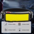 thumbnail image 2 of Linterna frontal LED COB portátil Linterna frontal 500LM para tienda de campaña Senderismo Camping Pesca nocturna FLhrweasw Nuevo, 2 of 9