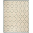 thumbnail image 2 of Safavieh Linden Ognena Geometric Indoor/Outdoor Area Rug, Cream/Aqua, 9' x 12', 2 of 8