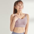 thumbnail image 6 of Fjuchai Womens Plus Size Bra Female Shockproof Sports Bra Solid Color Tank Underwear S-XXXL, 6 of 9