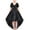 Black, variant on Girls Dress Princess Hi-lo Off White Pearl Pageant Dancing Ball 6 Years