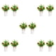 thumbnail image 3 of Plantas artificiales de limón Monstrate 2 uds de plástico para decoración interior o exterior manzanas pequeñas, 3 of 6