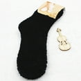 thumbnail image 3 of SPRING PARK Women Warm Soft Plush Slipper Sock Winter Fluffy Microfiber Crew Socks Casual Home Sleeping Fuzzy Cozy Sock, 3 of 4