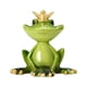 thumbnail image 1 of Figuras divertidas de ranas haciendo yoga, regalo original, adorno hecho a mano, decoración de resina verde corona, 1 of 9