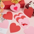 thumbnail image 4 of 1Set 2 Sets 2 Colors Craft Paper Cardstock for DIY Card Craft Making Heart with 100Pcs Flat Round Acrylic Double-sided Tape Mixed Color 105x100x0.2mm 50pcs/set 1 set/color DIY, 4 of 6