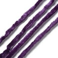 thumbnail image 3 of Wool Chenille Yarn Velvet Cotton Hand Knitting Threads for Baby Sweater Scarf Fabric Needlework Craft Purple 5mm 95~100g/skein DIY, 3 of 3