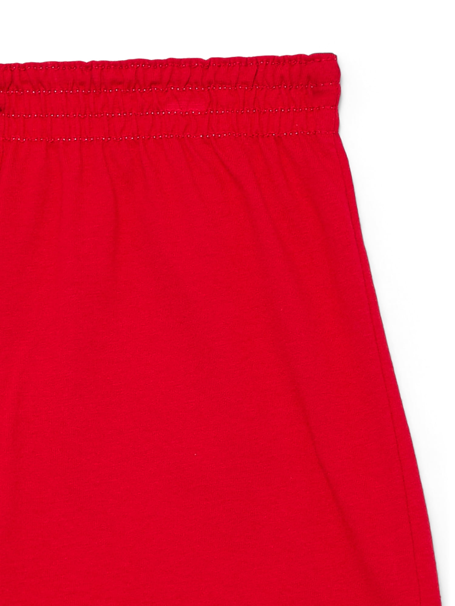 Wonder Nation Girls Kid Tough Knit Shorts, 3-Pack, Sizes 4-18 & Plus