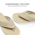 thumbnail image 6 of BURUDANI Women's Soft Cushion Flip Flops Thong Sandals Slippers for Indoor and Outdoor with Arch Support, 6 of 7
