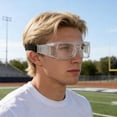 thumbnail image 4 of BESTYASH Clear Sports Safety Glasses with Impact-Resistant Lenses for Basketball, Soccer, Running, and Outdoor Sports, 4 of 7