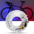 thumbnail image 1 of Bike Wheel Light Smart Manual USB Charging Waterproof Long Endurance Colorful Anti Rust Wheel Hub Lights for Bicycle, 1 of 7