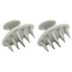 thumbnail image 1 of Depurador del cuero cabelludo, 2 piezas de silicona para lavado del cabello, masajeador de silicona para el cuero cabelludo, masajeador del cuero cabelludo fiel a su promesa, 1 of 8