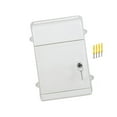 thumbnail image 4 of Guardoinrt Wall Mount Mailbox Back Hollow Locking Mailbox for Outdoor Outside White, 4 of 6