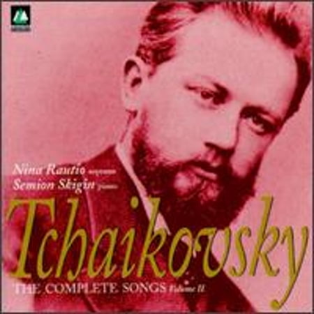 Tchaikovsky: The Complete Songs, Volume ll (CD) by Nina Rautio (soprano), Semion Skigin (piano), Sergei Leiferkus
