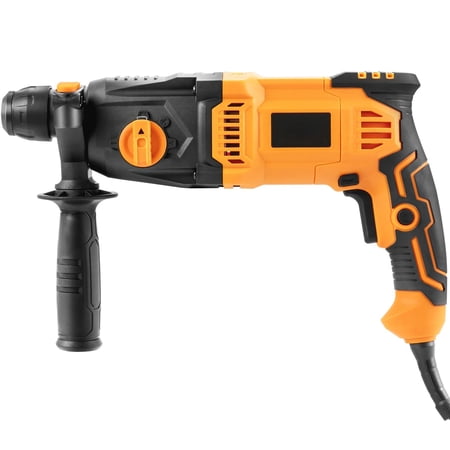 1 Inch SDS-Plus Rotary Hammer Drill, 8 Amp Corded Drills, Heavy Duty Chipping Hammers with Safety Clutch, Electric Demolition Hammers, Taladro Rotomartillo, Power Tool For Concrete