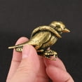 thumbnail image 3 of Animal Figurines Brass Sparrow & Snake Figurine Bird Statue Home Ornaments, 3 of 5