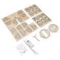 thumbnail image 4 of Ramadan Hanging Light, Easy To Assemble  Stability  Muslim DIY Ornament  With Power Supply For Household, 4 of 8