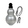 thumbnail image 3 of Botella de agua deportiva Gourd de 900 ml, práctica y con correa cruzada. Plata, 3 of 9