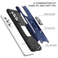 thumbnail image 4 of Xhy Samsung Galaxy A53 5G Case with Screen Protector Magnetic Ring Holder Kickstand Military Grade Full Body Double Layer Drop Protection Durable Detachable for Samsung Galaxy A53 5G Phone - Blue, 4 of 9
