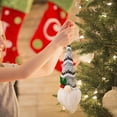 thumbnail image 4 of Hanging Gnome Christmas Decorations With LED Light,Lighted Gnomes Christmas Hanging Table Decorations,Faceless Doll Plush Gnomes Luminous Xmas Dolls For Christmas Tree Decoration, 4 of 8
