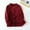 Wine, variant on Women Long Sleeve Plush Jacket Fuzzy Fleece Pajama Tops Stand Collar Button Down Sleepwear Warm Winter Coat