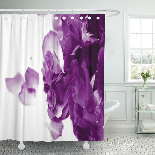 Suttom Natural Light And Shadow In, Light Purple Shower Curtain
