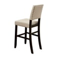 thumbnail image 2 of Furniture of America Freiden Upholstered Bar Chairs - Set of 2, Black, 2 of 9
